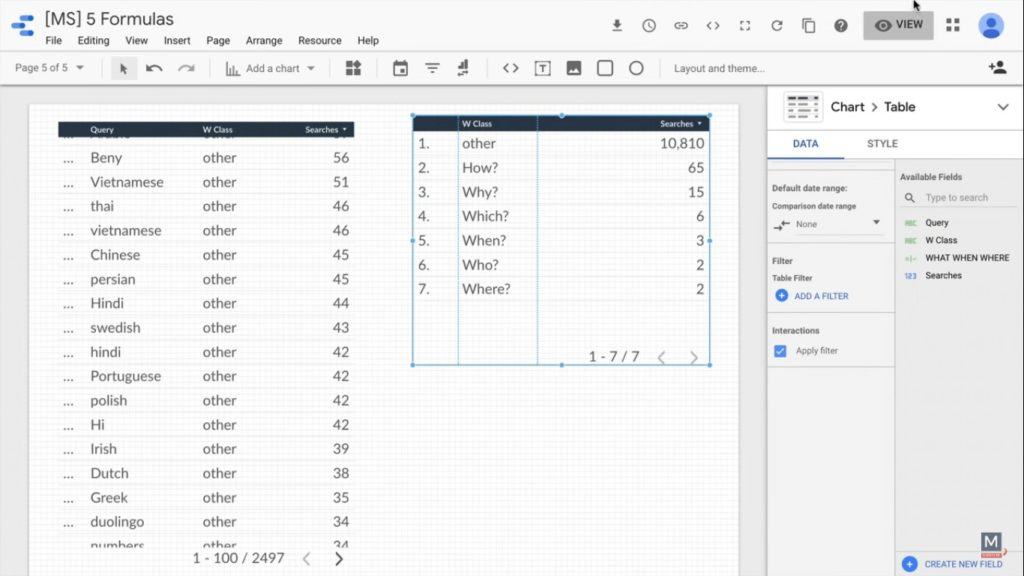 case-function-calculated-field-filter