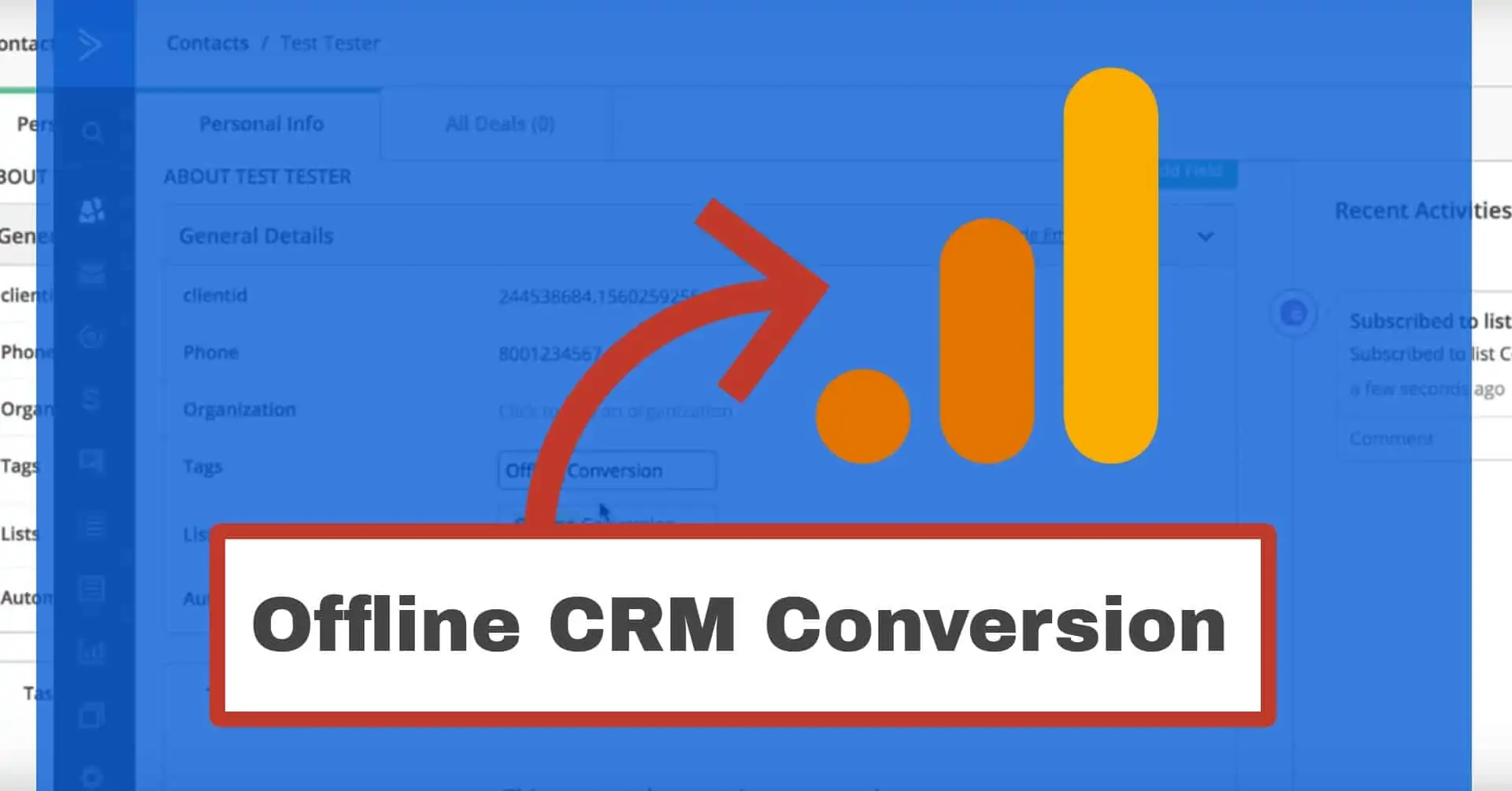 Offline Conversion Tracking with CRM and Google Analytics Featured Image