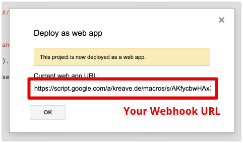 measurement protocol webhook URL