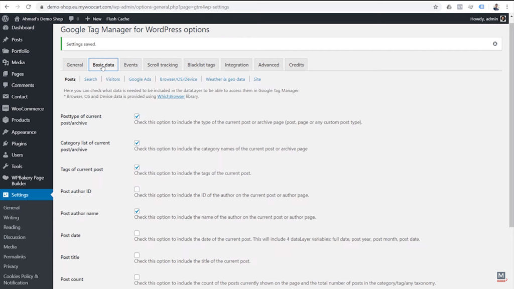 google-tag-manager-for-wordpress-plugin-options-basic-data-posts