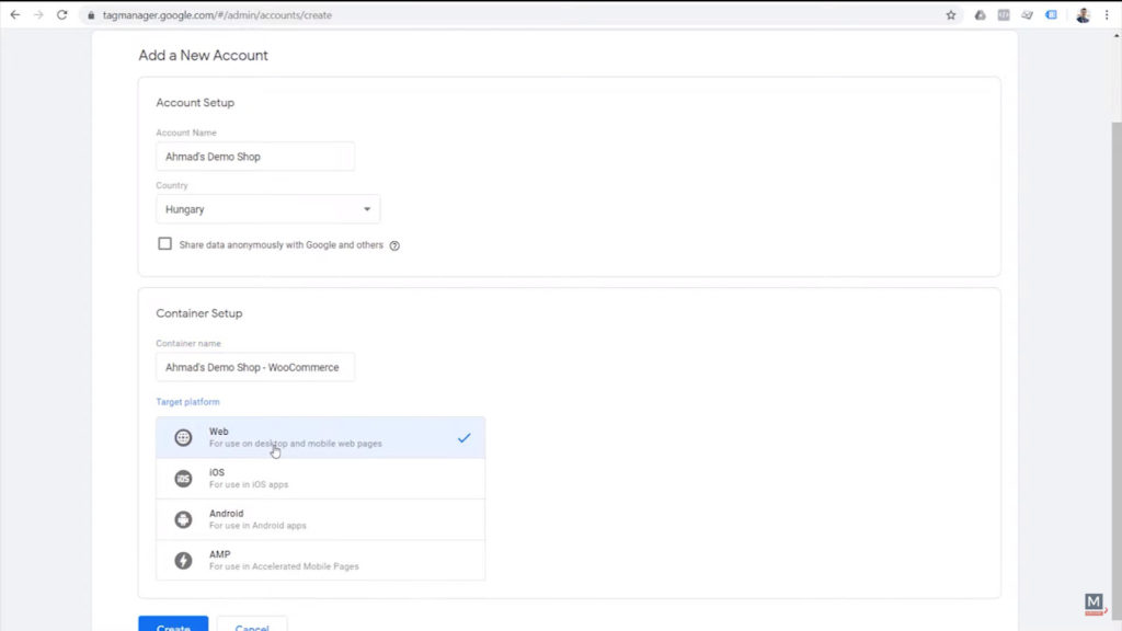 new-google-tag-manager-account-setup