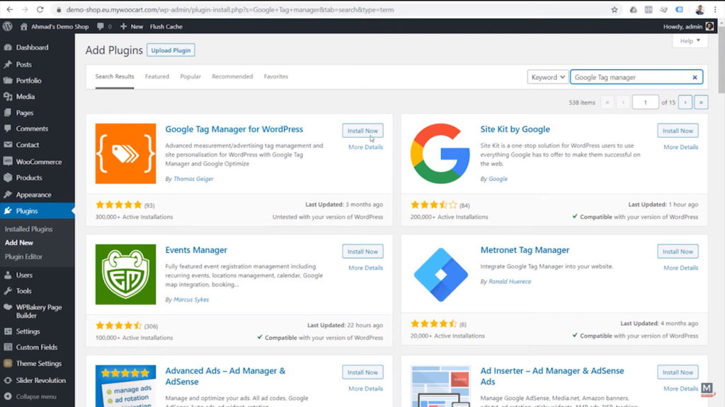 search-for-google-tag-manager-for-wordpress-by-thomas-geiger