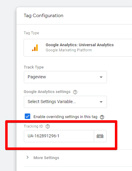 add-google-analytics-id-to-google-tag-manager-tag