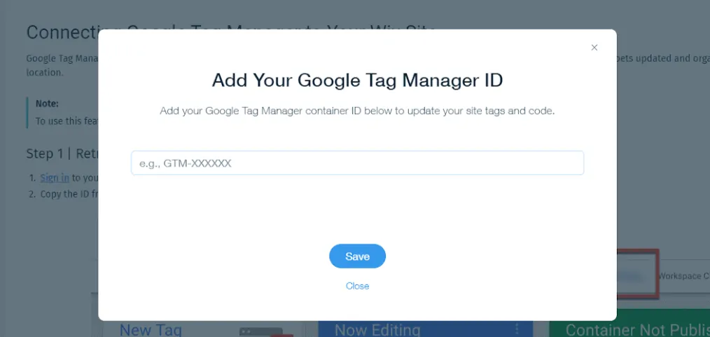 add-google-tag-manager-id-to-wix