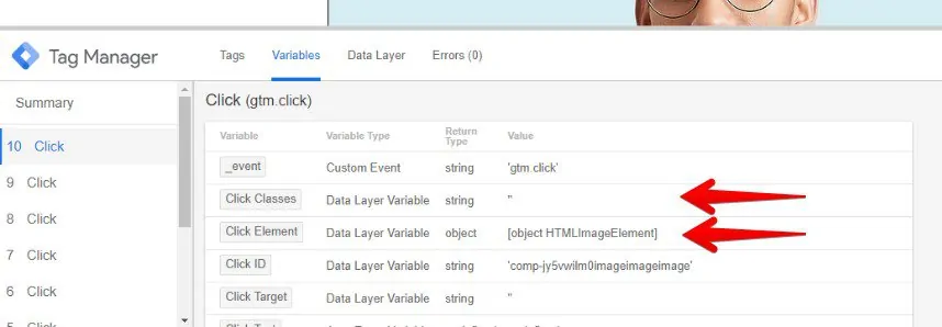 click-classes-variable