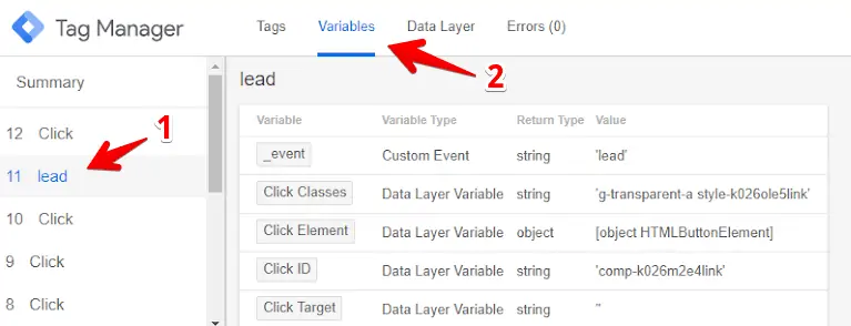 variables-shown-in-the-preview-and-debug-mode
