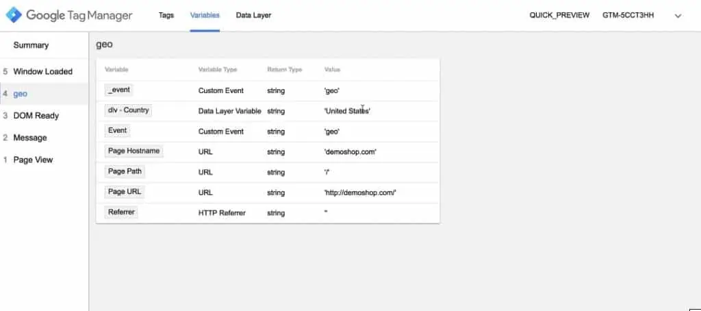 Tag didn’t fire because the value of Variable is changed