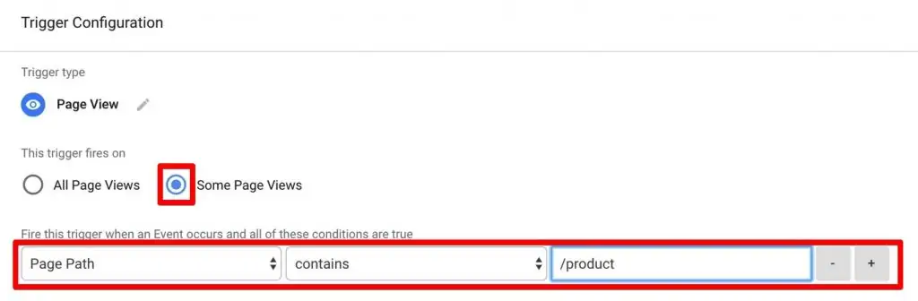 Setting up trigger configuration for Intercom event tracking in Google Tag Manager