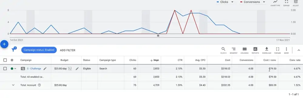 Main Conversion Metrics in Google Ads
