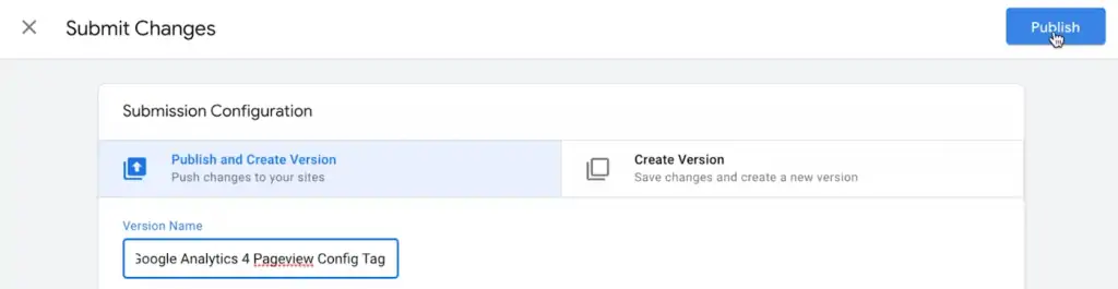 Publishing a current version of the website to make it live for the users