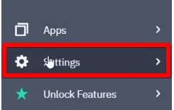 The opening settings on the ActiveCampaign account