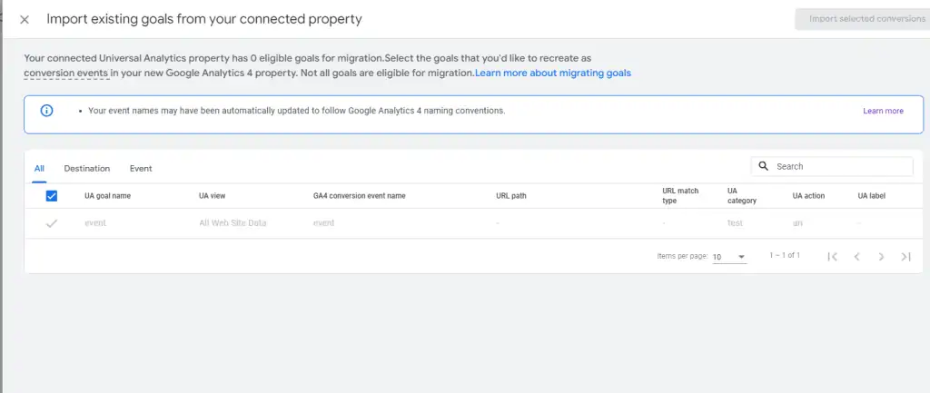 Google Migration Tool