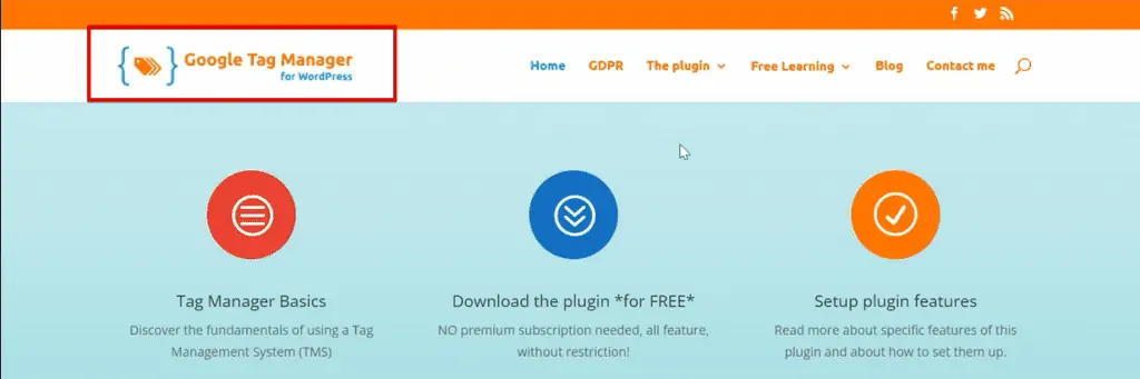 Google Tag Manager plugin for WordPress