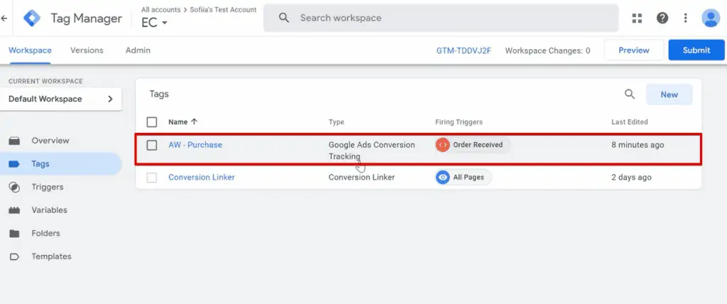Using Purchase Data of Users in Google Tag Manager