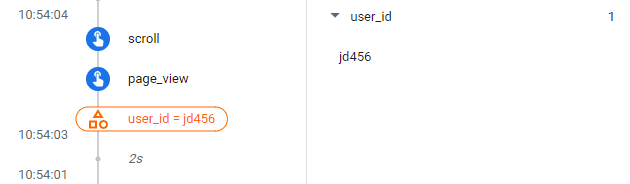 Checking User ID under User Properties