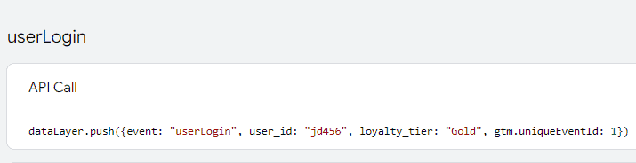 Information About a User