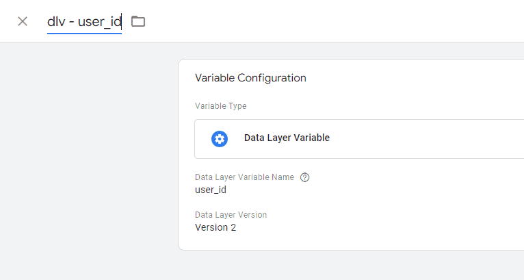 Setting Up a Variable