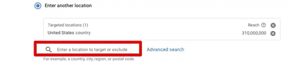 You can either target or exclude a place from your targeting settings