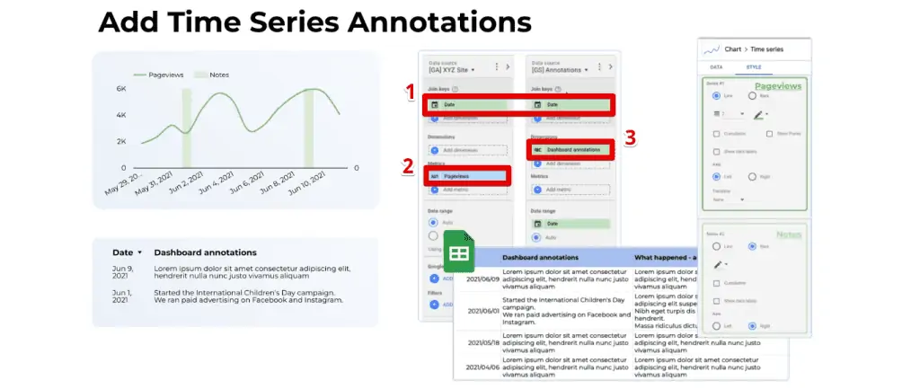 Data blend configuration