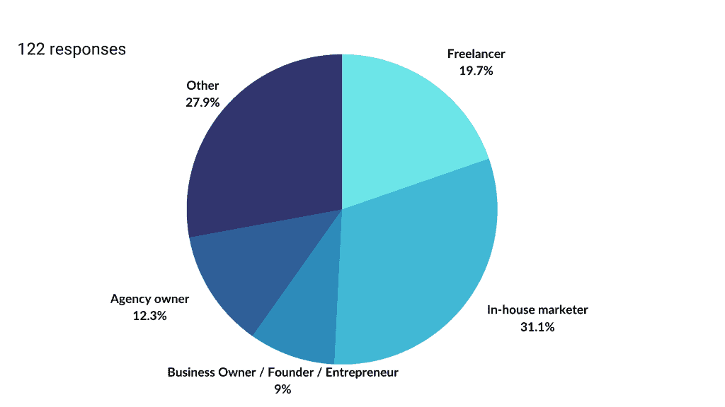 How would you describe your current role?