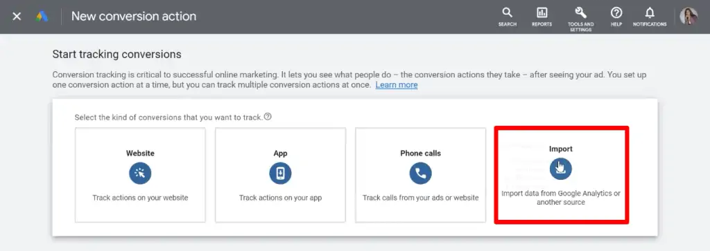 Importing data from other sources