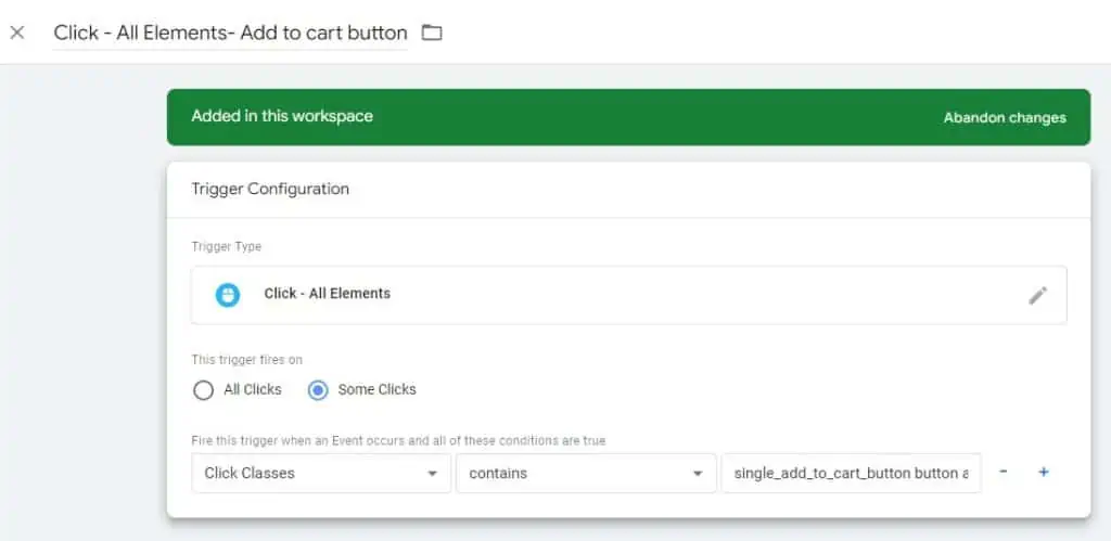 Refining the All Elements trigger