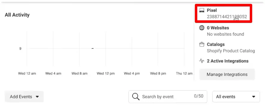 Copying the Pixel ID