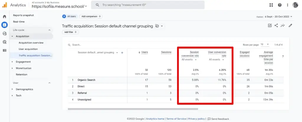 Confirmation that the changes were saved to the report