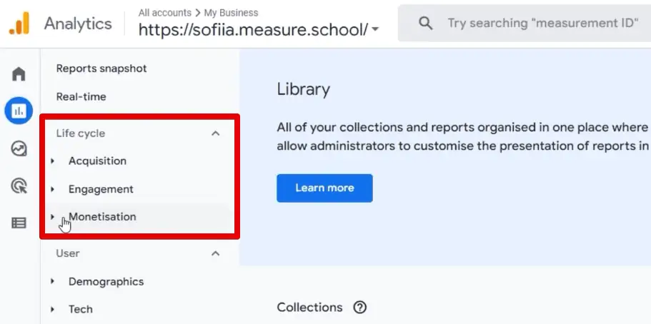 Edited life cycle collection