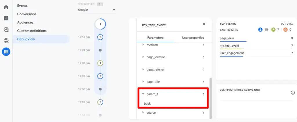 Effect of an empty event modification