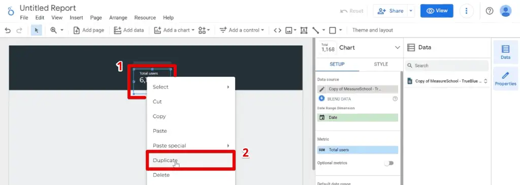 Duplicating the scorecard