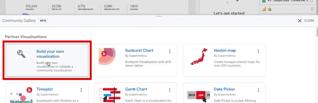 Building a custom visualization