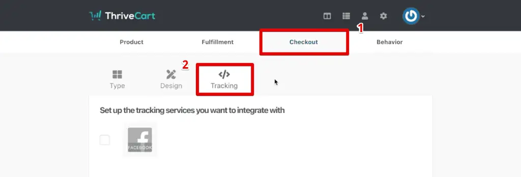 Tracking codes for the product