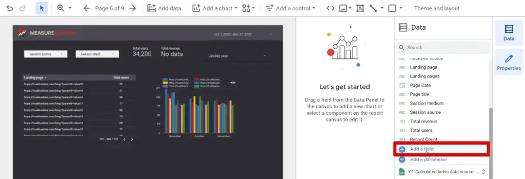 Adding a calculated field at the data source level