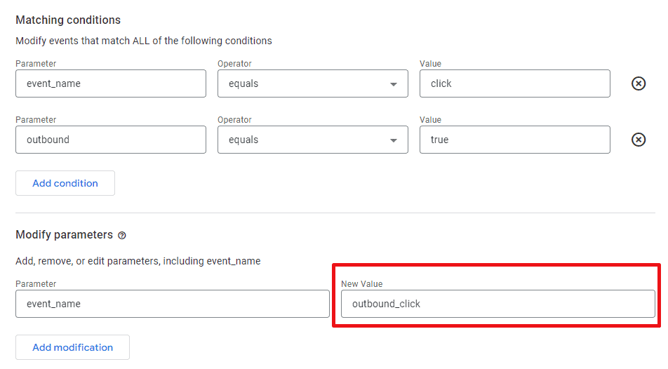 Adding new value to the parameter