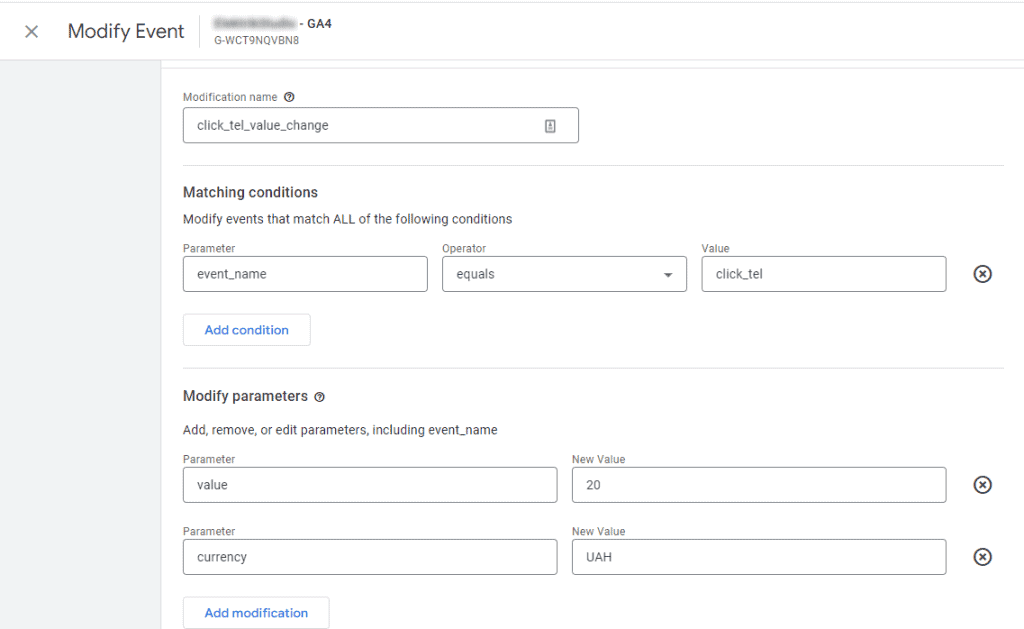 Changing value parameter
