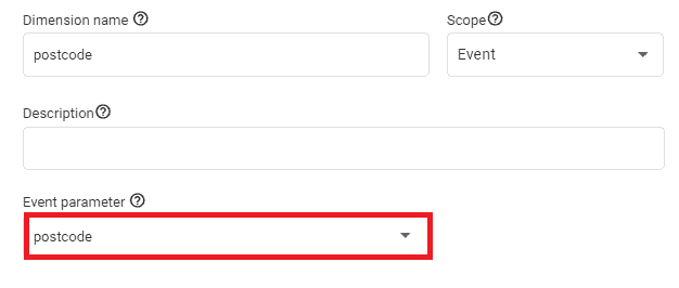 Naming parameters in Custom definitions