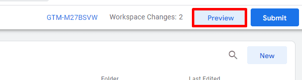 Preview mode turning on for debugging via Google Tag Manager