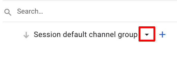 Changing default channel group dimensions in GA4 traffic/user acquisition reports