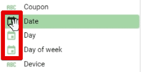 Examples of date data type