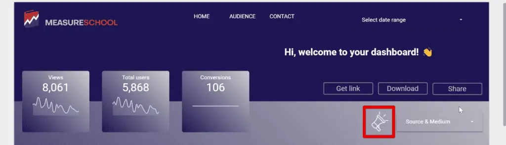 Inserting a filter control icon