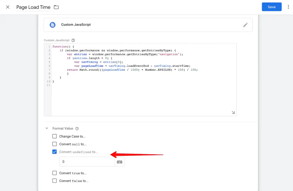Format Value of Variable