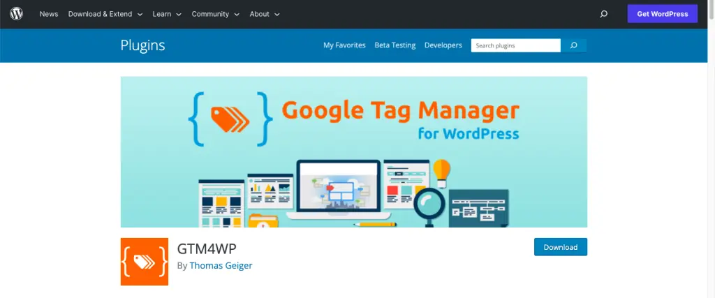 GTM4WP plugin