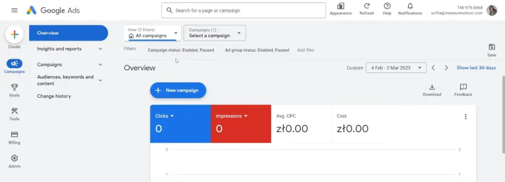 Google Ads’ new interface