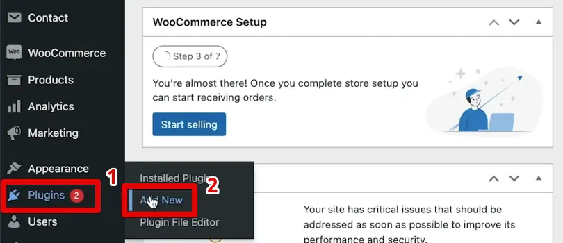 Adding a new plugin in WordPress