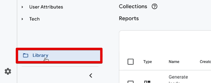 Customizing the reports library