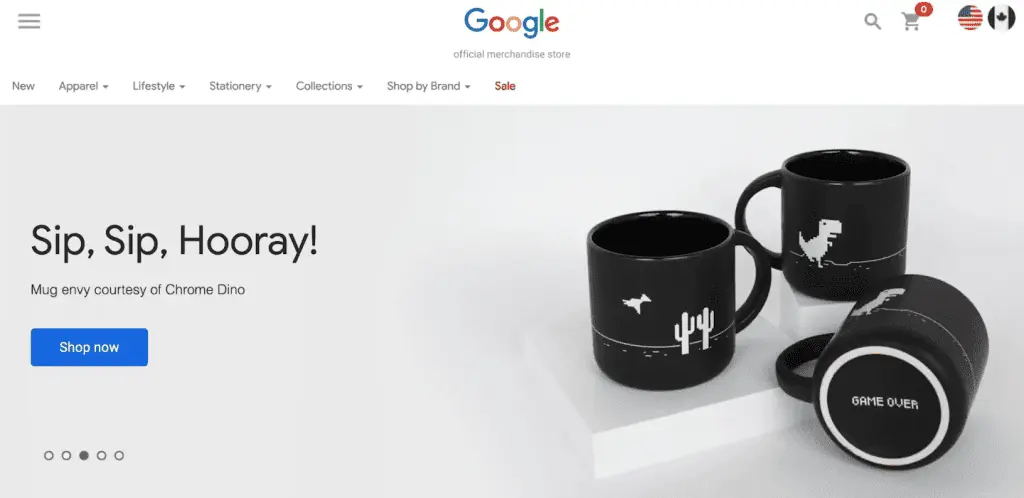 Google’s official merchandise store