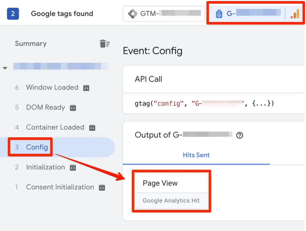 Pageview hit in GTM preview mode