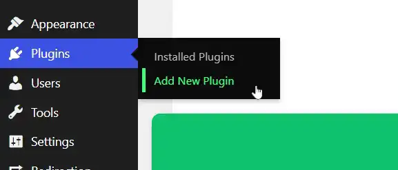 Adding a new plugin to WordPress