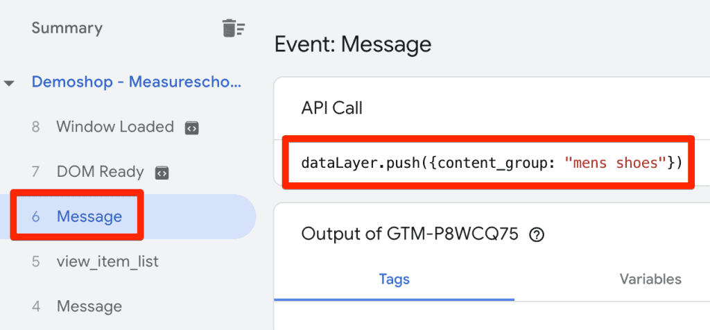 Datalayer values in preview mode